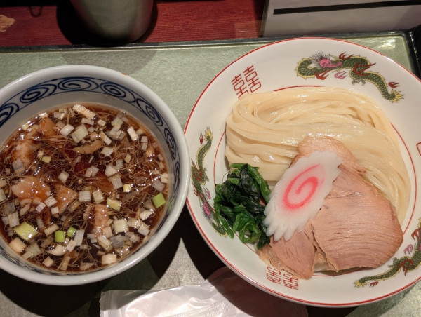 「旅情限定シリーズ第一弾　紫雷shiden」@つけ麺 繁田の写真