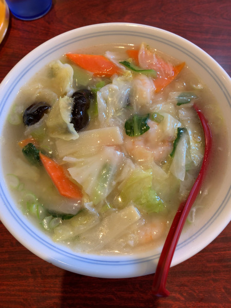 「エビそば」@本格中華料理 海輝の写真