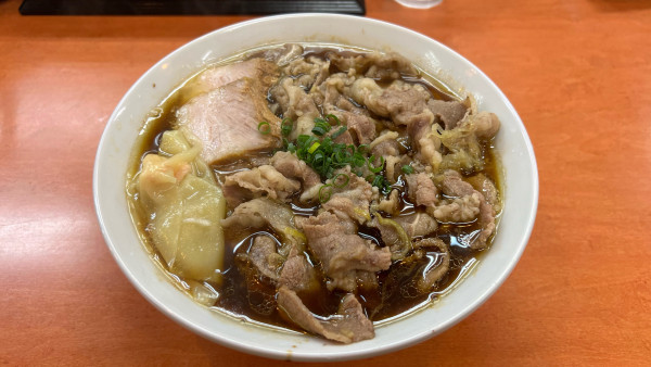 「チャーシュウメンエビワンタン　濃口」@日陰の写真