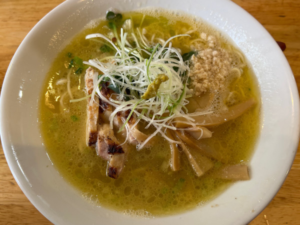 「とりそば 細麺」@らーめん天神下 大喜の写真