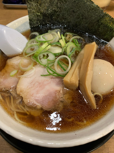 「和風中華そばSP」@横浜家系ラーメン 武骨家 錦店の写真