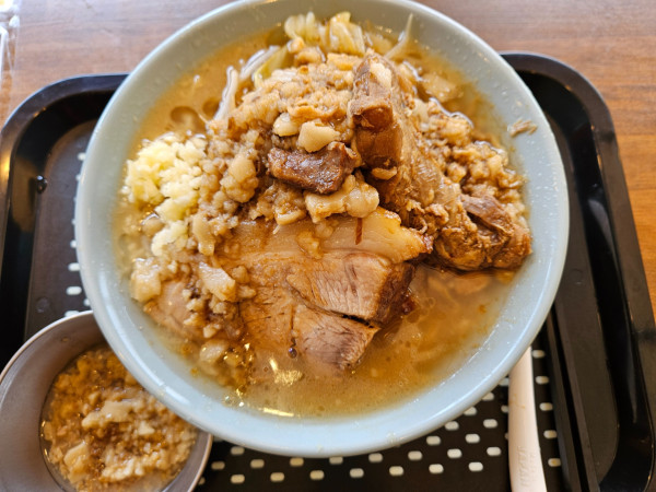 「小ラーメン+ナンコツ+アブラマシマシ」@夢を語れ 神奈川の写真
