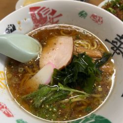 中華定食A 半ラーメン