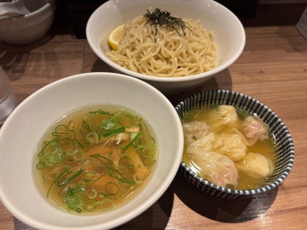 「白旨特製つけSoba大盛」@中華soba いそべの写真