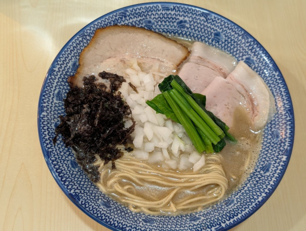 「限定　特撰煮干しそば」@五弦屋の写真