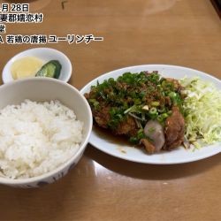 中華定食A 若鶏の唐揚ユーリンチー