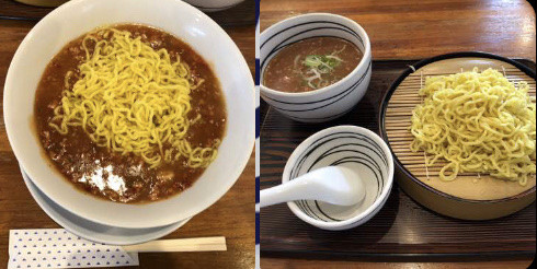 「特製坦々麺スペシャルC+つけ麺」@中華 四川の写真