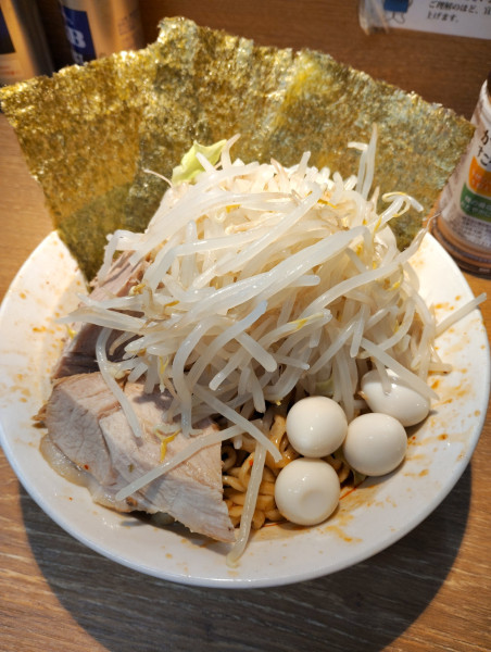 「裏限定『ルイジアナ・トム』 汁無し冷やしTPうずら」@麺屋 浜一の写真