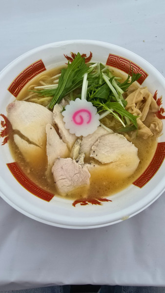「鶏白湯チャーシュー麺　1000円」@つけ麺らぁめん 亰極の写真