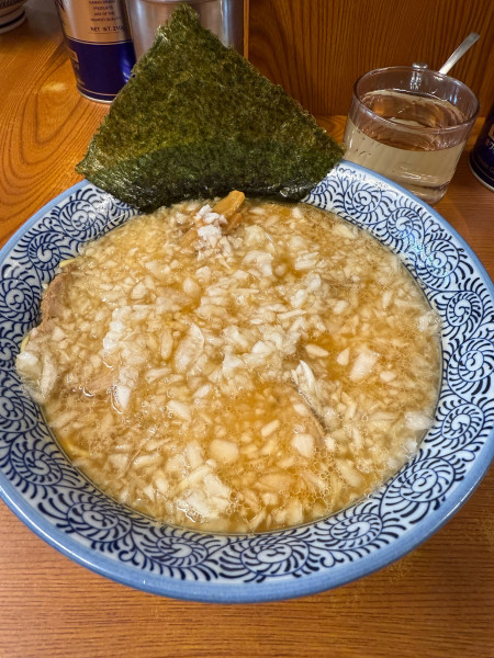 「チャーシューメン＋玉ねぎ多め」@中華そば 吾衛門の写真