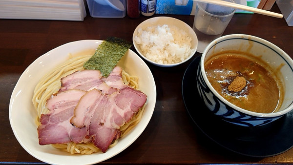 「鳥豚魚介つけめん」@ラーメン ますだやの写真