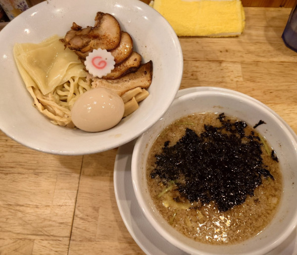 「特製煮干しつけ麺(麺少なめ、1200円)」@中華そば ムタヒロの写真