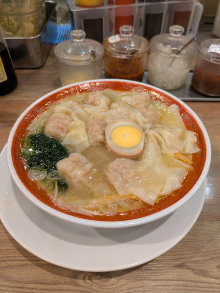 「広州肉汁雲呑麺」@広州市場 田町店の写真