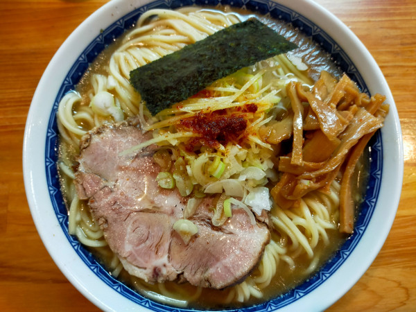 「塩ラーメン(中)1200円」@自家製中華そば としおかの写真