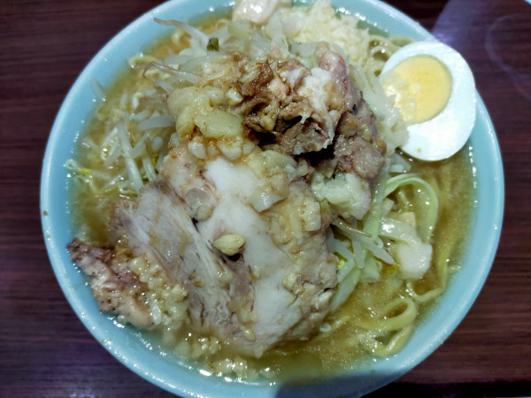 「ラーメン(大)1150円」@ラーメン富士丸  西早稲田店の写真