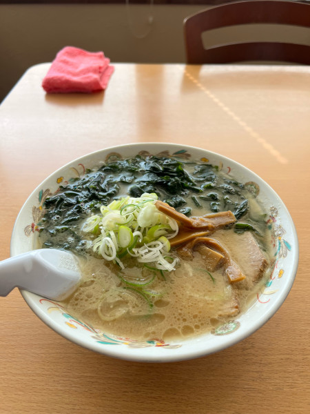 「わかめラーメン」@オーモリラーメン 新井店の写真