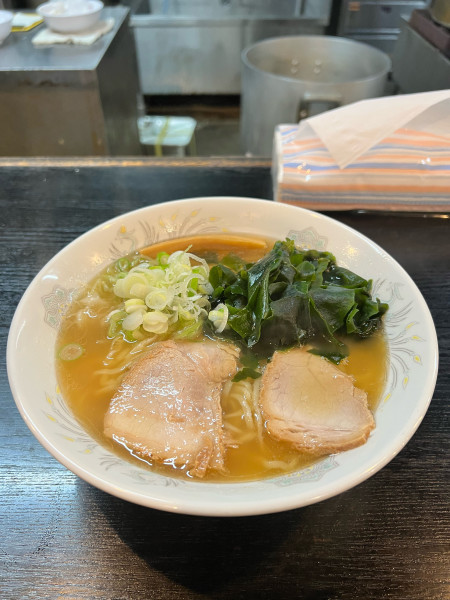 「ラーメン＋ワカメ」@やまだラーメン 土橋店の写真