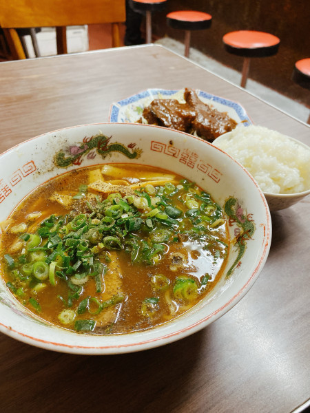 「ラーメン定食」@御食事処 栄軒の写真
