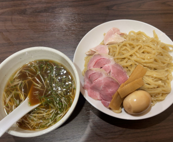 「つけ麺醤油（1200円）」@虎一番の写真