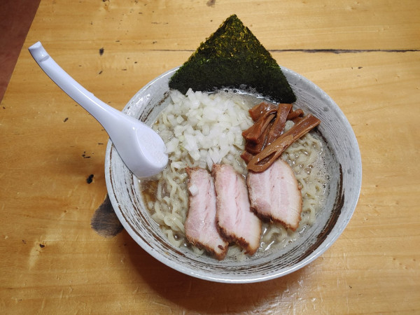 「背脂煮干中華蕎麦　大盛り　900+150円」@福島屋の写真