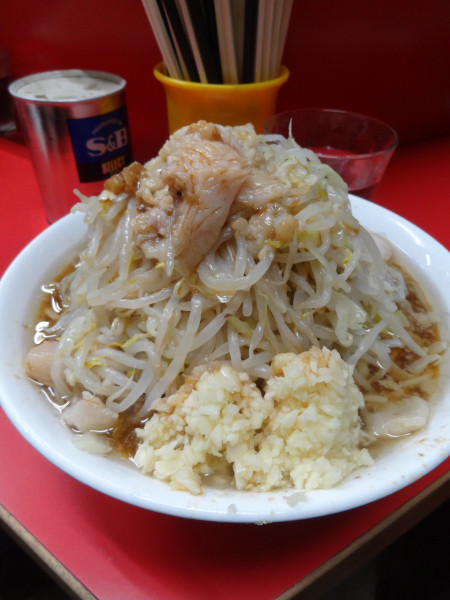 「小700円全部」@ラーメン二郎 三田本店の写真