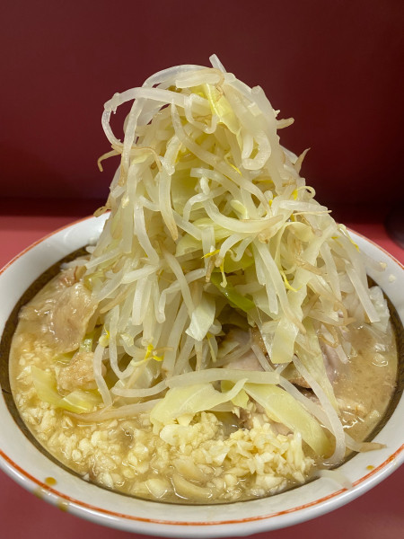 「小ラーメン　ニンニクオオメヤサイアブラ」@ラーメン二郎 ひばりヶ丘駅前店の写真