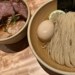 特製つけ麺＋ミニ･ゴロ肉ごはん＋割りスープ温鶏スープ60c