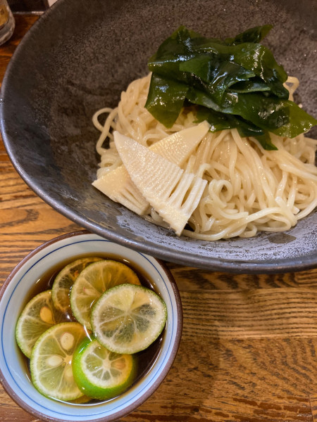 「冷しすだちつけそば¥980」@中華そば いぶきの写真