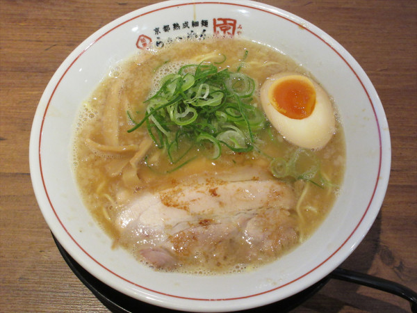 「みやこらぁ～めん（890円）」@京都熟成細麺 らぁ～めん京 ラーメンスクエア立川店の写真