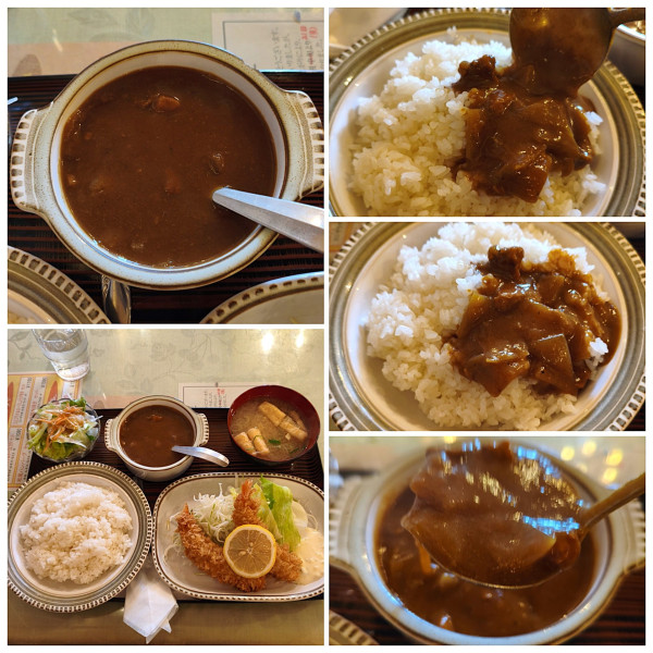 「エビフライ＆カレーライスセット　1200円」@三好弥 日暮里店の写真