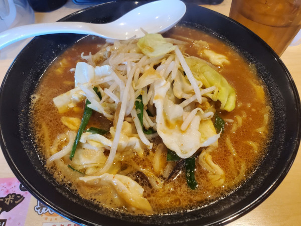 「赤味噌タンメン」@伝丸 踊場店の写真