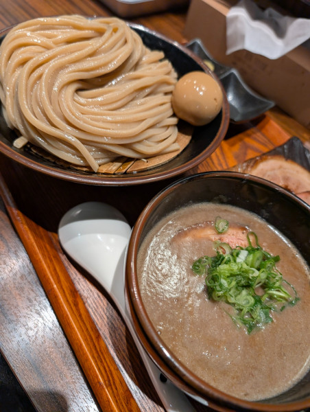 「特上つけ蕎麦」@中華そば ひら井 たまプラーザ店の写真