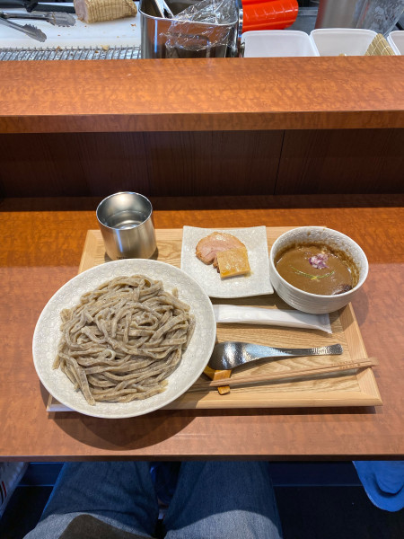 「御影つけめん　中」@手打式特級多加水 御影麺 鏑矢の写真