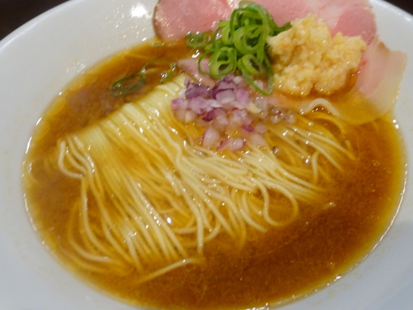 「ガーリックシュリンプラーメン 1,300円」@RAMEN KAIBUTSU 野毛店の写真