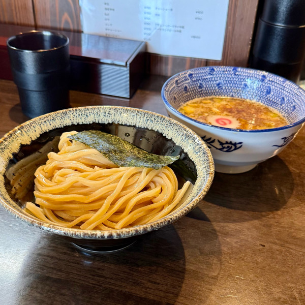 「つけめん（並盛・麺半分）¥1,000」@TSUKEMEN HUKU OGUCHIの写真