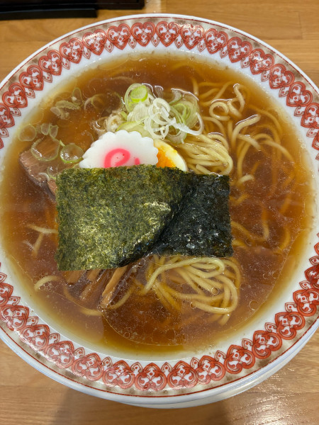 「醤油ラーメン　750円」@立喰麺屋 ひろの写真