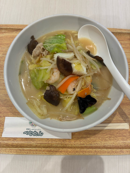 「具だくさんの五目タンメン　890円」@野菜たっぷりタンメン べじたん イオンモール豊川店の写真