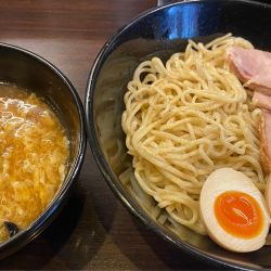 極旨かき玉つけそば　1050円