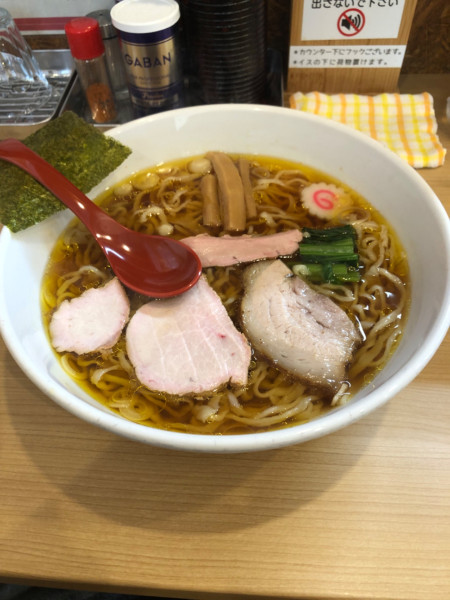 「中華そば　大盛り」@白河手打中華そば 法隆の写真