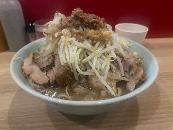 「ラーメン 280-350g」@ラーメンきずな 奉還町店の写真