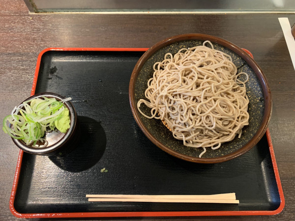 「もりそば」@めとろ庵 大手町店の写真