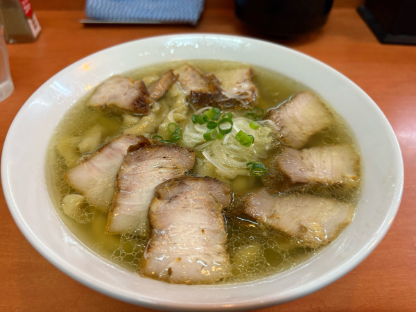 「チャーシュー麺大盛り(1250円)」@日陰の写真