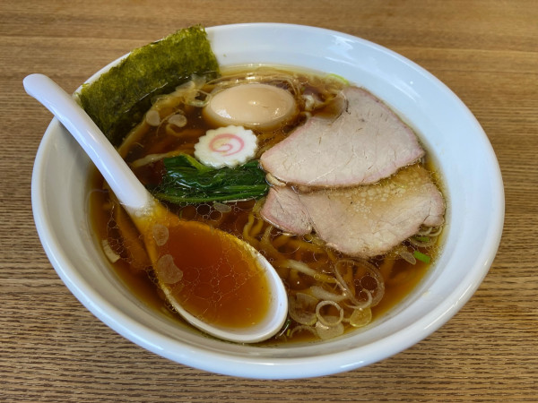 「手打ち中華、味玉(950円)」@手打ち中華 かしまの写真