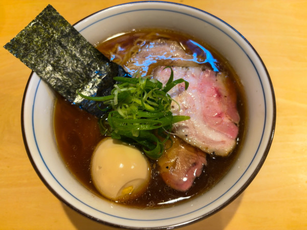「2周年限定麺(醤油)」@麺庭 つむぎの写真