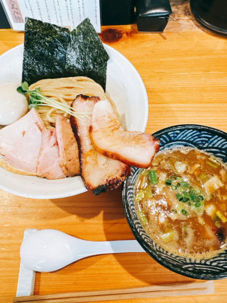 「特製濃厚豚骨魚介つけ麺」@KEN軒の写真