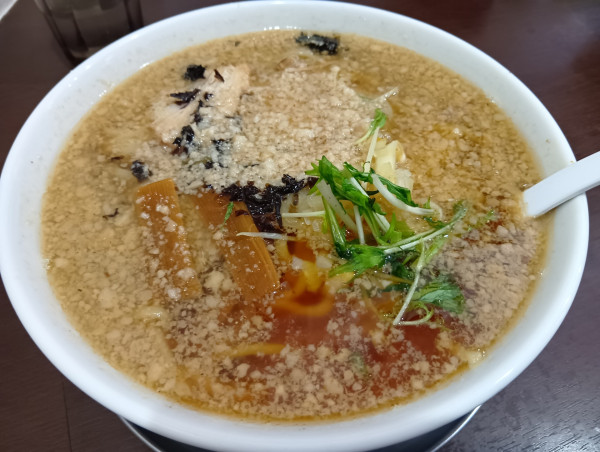 「中華そば大盛 大油」@新潟らーめん こばやしの写真