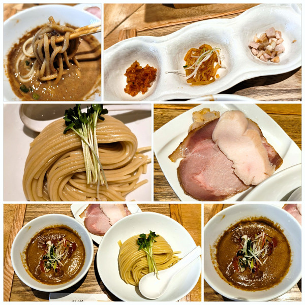 「赤つけ麺　1200円」@麺屋 周郷 神田店の写真