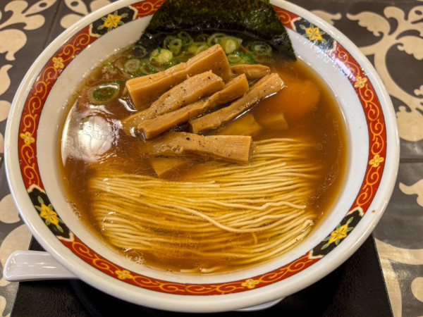「醤油 (メンマそば)」@麺や食堂 本店の写真