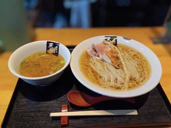 「和だし昆布水つけそば(白醤油)」@超純水採麺 天国屋の写真
