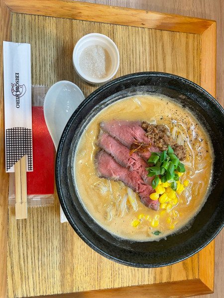 「牛骨無双」@えびそば 緋彩の写真